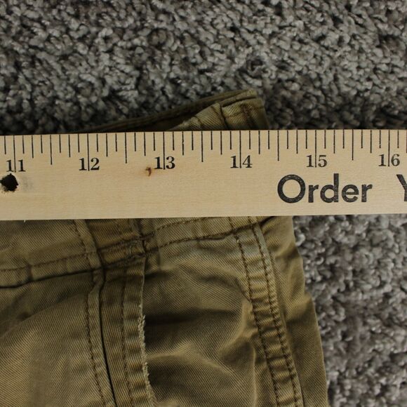 American Eagle Caro Shorts Mens 28 Tan Next Level Flex Stretch Longer Length - Picture 5 of 9